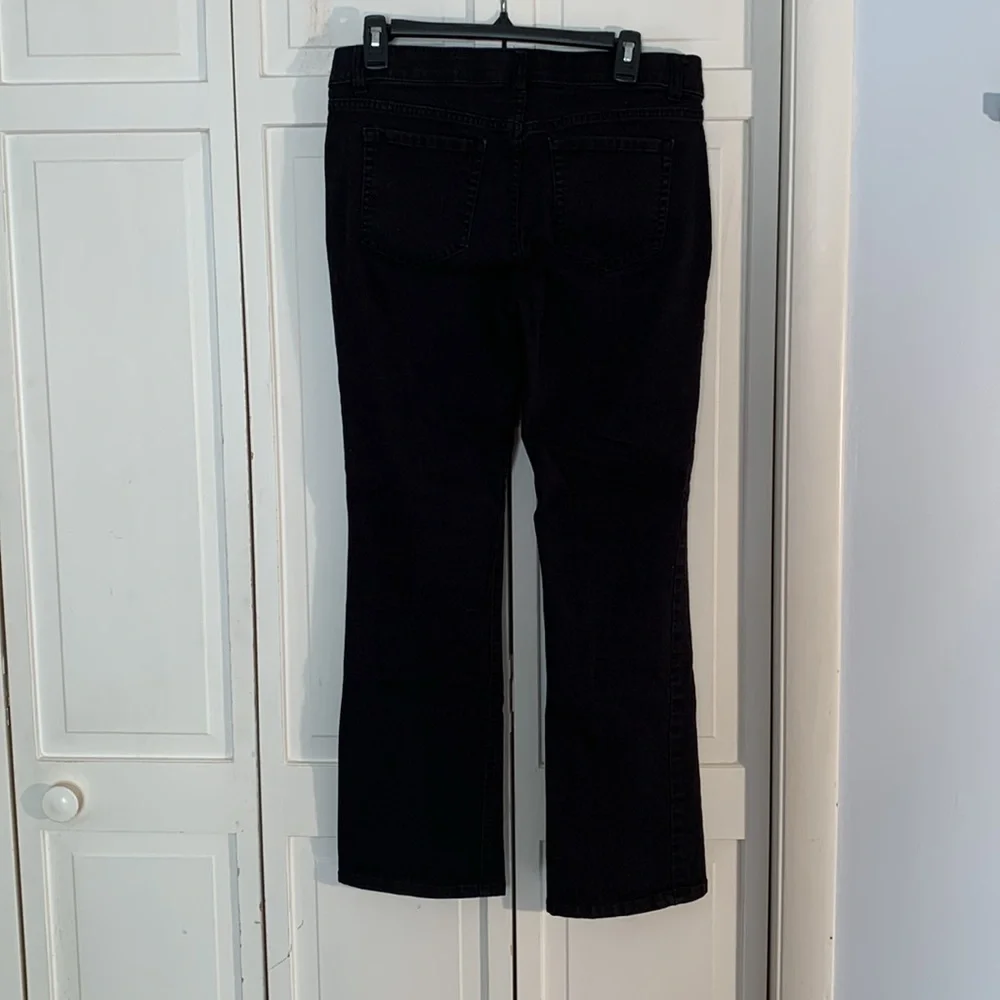 Liz Claiborne Women's Classic Black Bootcut Jeans EUC